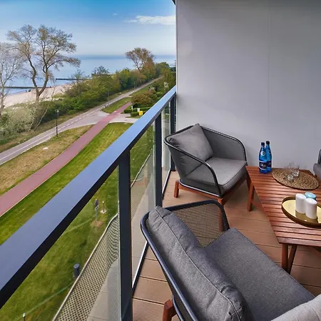 Seaside Park Prywatny 405 Z Widokiem Na Morze Apartamento Kołobrzeg